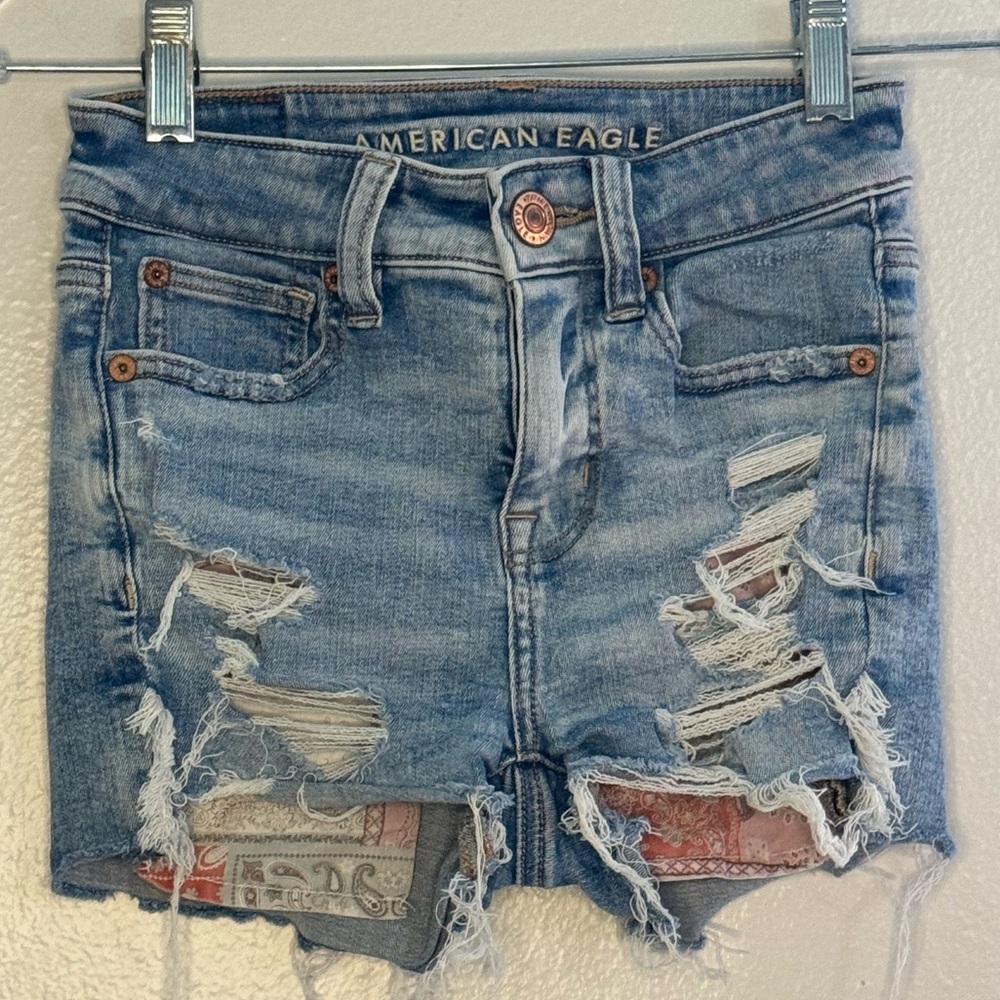 AE Hi rise shortie Sz 000